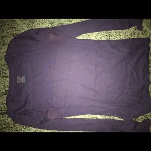 Long sleeved purple Merona T-shirt
